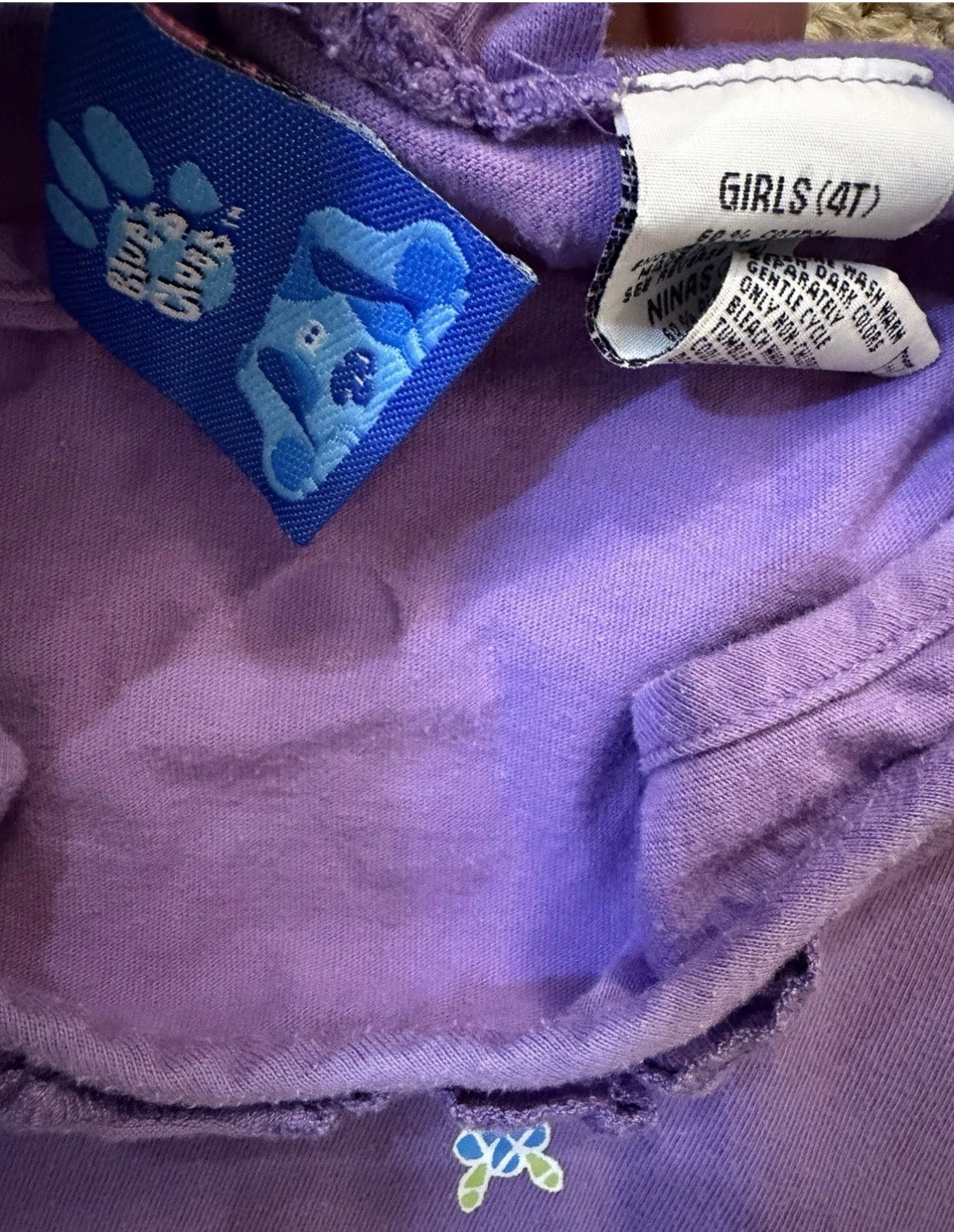 Vintage 4T Blue’s Clues Y2K 90s Dress