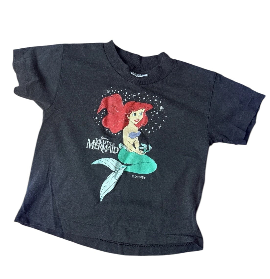 Vintage 90s Disney The Little Mermaid Movie Promo Fun Stuff T Shirt Kids