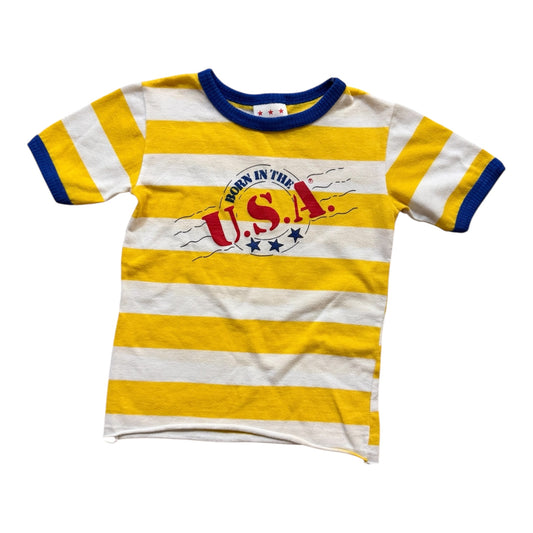 Vintage Born in the USA 90s Shirt 4T
