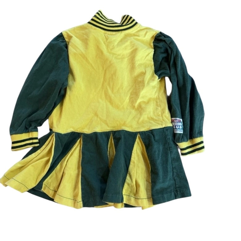 4T Vintage NFL Green Bay Packers Cheerleader Outfit 90s Touchdown Club